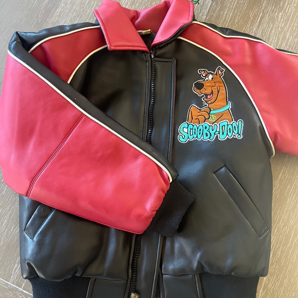 Retro Scooby-Doo Black and Red Jacket